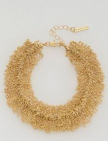 Bransoletka z łańcuszkami Reserved złota 514FD-GLD