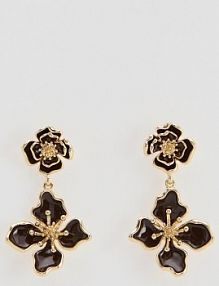 Wiszące kolczyki Reserved brązowe 532FD-89X