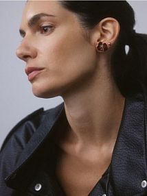 Zestaw kolczyków Reserved czerwone 535FD-83X