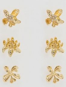 Zestaw kolczyków Reserved złote 554FD-GLD