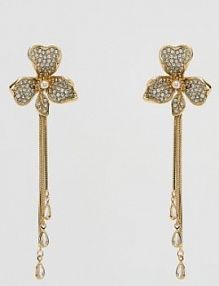 Wiszące kolczyki Reserved złote 570FD-GLD