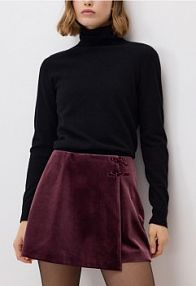 Spódnico-szorty z kokardkami Reserved czerwone damskie 593HJ-53X