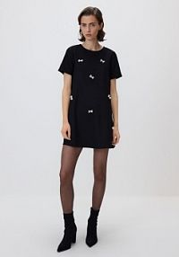 Sukienka mini z kokardkami Reserved 653HS-MLC