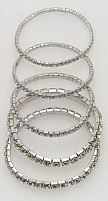 Zestaw bransoletek Reserved srebrna 699IL-SLV