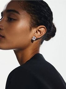 Zestaw kolczyków z cyrkoniami Reserved srebrne 703IL-SLV