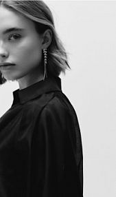 Wiszące kolczyki Reserved srebrne 713IL-SLV