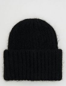 Czapka beanie Reserved czarna damska 715FF-99X