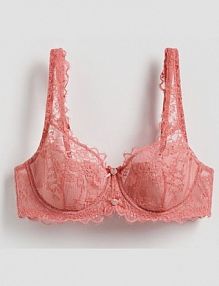 Miękki biustonosz z fiszbinami Reserved fioletowy 715HQ-40X