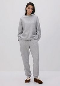 Bluza z kapturem Reserved szara damska 810GA-09X