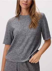 Dzianinowa bluzka Reserved szara damska 870HD-09M