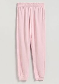 Spodnie dresowe long leg Reserved różowe damskie 902HS-03X