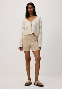 Jeansowe szorty Reserved beżowe 9264H-12J