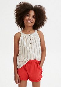 Szorty z falbanami Reserved czerwone damskie 9361K-33X