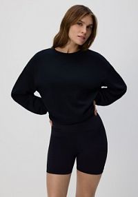 Szorty typu kolarki Reserved czarne damskie VI092-99X
