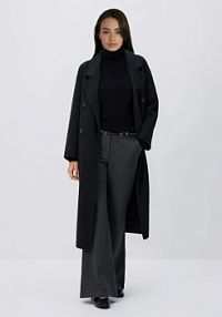 Spodnie z paskiem Reserved szare damskie YT339-85M