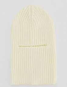 Kremowa kominiarka dzianinowa House beżowy damski 919HE-01X