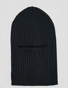 Czarna kominiarka dzianinowa House czarny damski 919HE-99X