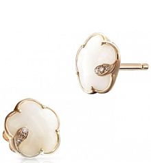 Kolczyki PASQUALE BRUNI białe niebieskie zielone złote różowe W.KRUK   złoto