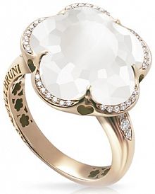 Pierścionek PASQUALE BRUNI złoty różowy W.KRUK