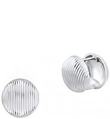 Kolczyki PICKY PICA czarne srebrne W.KRUK  Striped Princess Club