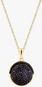 Naszyjnik PICKY PICA  W.KRUK Wisiorek Noir Glow  Vesper