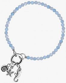 Bransoletka PICKY PICA niebieska turkusowa W.KRUK  Blue Lagoon