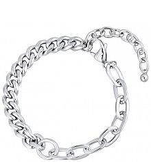 Bransoletka PICKY PICA srebrna różowa fioletowa W.KRUK  Bold Fusion Princess Club