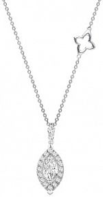 Naszyjnik RECARLO biały złoty W.KRUK