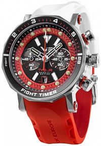 Zegarek VOSTOK EUROPE czarny biały czerwony damski W.KRUK   LUNAKHOD-2 CHRONO MARCIN TYBURA TYBUR LIMITED EDITION 2025