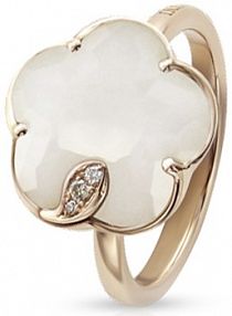 Pierścionek PASQUALE BRUNI biały niebieski zielony złoty różowy W.KRUK  różowe złoto