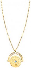 Naszyjnik PICKY PICA biały W.KRUK  stal Basics