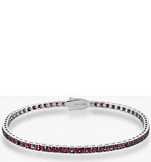 Bransoletka RECARLO biała brązowa złota W.KRUK