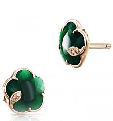 Kolczyki PASQUALE BRUNI białe niebieskie zielone złote różowe W.KRUK   złoto