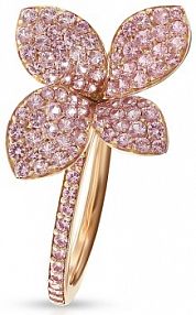 Pierścionek PASQUALE BRUNI złoty różowy W.KRUK