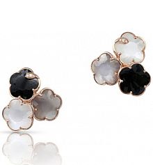 Kolczyki PASQUALE BRUNI szare brązowe złote różowe W.KRUK   złoto