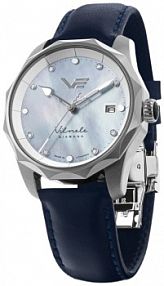 Zegarek VOSTOK EUROPE biały niebieski granatowy zielony damski W.KRUK   VILNELE SOLAR DIAMONDS SET