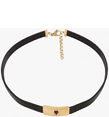 Naszyjnik PICKY PICA czarny W.KRUK  Heart Glow  Vesper