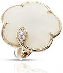 Pierścionek PASQUALE BRUNI biały złoty różowy W.KRUK