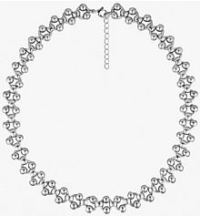 Naszyjnik PICKY PICA srebrny W.KRUK  Silver