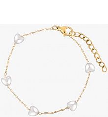 Bransoletka PICKY PICA biała W.KRUK  Love&Pearl