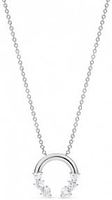 Naszyjnik RECARLO biały złoty W.KRUK