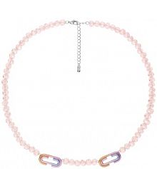 Naszyjnik PICKY PICA różowy W.KRUK   Cosmic Glam