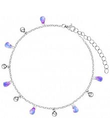 Bransoletka PICKY PICA niebieska zielona różowa fioletowa W.KRUK  Twinkle Teardrop Princess Club