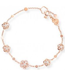 Bransoletka PASQUALE BRUNI biała złota W.KRUK