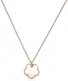 Naszyjnik PASQUALE BRUNI biały niebieski zielony złoty różowy W.KRUK  różowe złoto