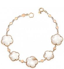 Bransoletka PASQUALE BRUNI biała złota różowa W.KRUK