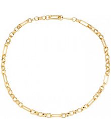 Naszyjnik PICKY PICA brązowy zielony W.KRUK  z mosiądzu Boss Babe