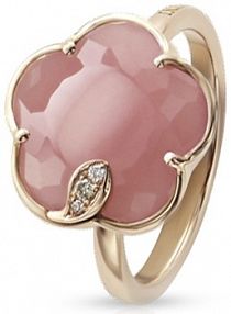 Pierścionek PASQUALE BRUNI biały niebieski zielony złoty różowy W.KRUK  różowe złoto