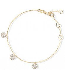 Bransoletka RECARLO złota W.KRUK