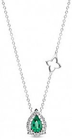 Naszyjnik RECARLO biały turkusowy złoty W.KRUK